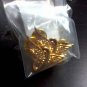 MOTORCYCLE WINGS GOLD FINISH/INSIGNIA