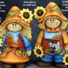 Whittled Scarecrows