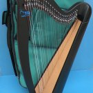 Saffron 27- Strings Lever Harp with Deluxe Carry Bag