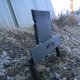 6"x 6" x 1/2" Mild Steel Knockdown Target