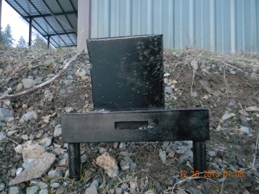 6" x 6"x 1/2" Knockdown Target