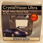 PHILIPS CRYSTAL VISION ULTRA H7 CVS2 XENON CAR HEADLIGHT BULB PAIR HALOGEN
