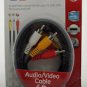 GE Audio/Video AV Connection for TV,DVD,VCR Receivers - 6 ft - 73216