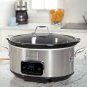 Frigidaire Professional 7-Quart Programmable Slow Cooker stainless steel kitchen