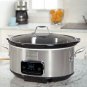 Frigidaire Professional 7-Quart Programmable Slow Cooker stainless steel kitchen