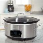 Frigidaire Professional 7-Quart Programmable Slow Cooker stainless steel kitchen
