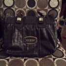 Guess Croc Embossed Grey Faux Leather Large Hobo Handbag  Excllent Cond. *SALE*