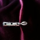 Djaliscreation Locks Jewellery Cowrie droplet silver 925