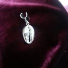 Djaliscreation Locks Jewellery Large Cowrie droplet silver 925
