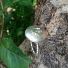 Djaliscreation Gye Nyame cushion ring on ball band silver 925