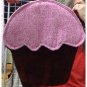 Pink cupcake potholder