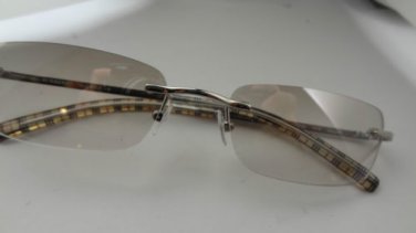 burberry rimless sunglasses