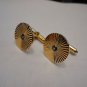 HANDMADE NEW 14 K Solid Yellow Gold Sapphire Cufflinks 13.1 gram GREAT GIFT!!