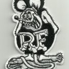 OFFICIALLY LICENSED ED "BIG DADDY" ROTH RAT FINK CAFE RACER HOT ROD PATCH BLACK