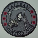 TALIBAN HUNTING CLUB DEATH REAPER HEAD HUNTER HOOK MORALE MILITARY PATCH SWAT TALIBAN HUNTING CLUB DEATH REAPER HEAD HUNTER HOOK MORALE MILITARY PATCH SWAT