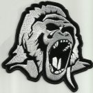 ANGRY GORILLA HEAD MOTORCYCLE JACKET VEST BIKER PATCH