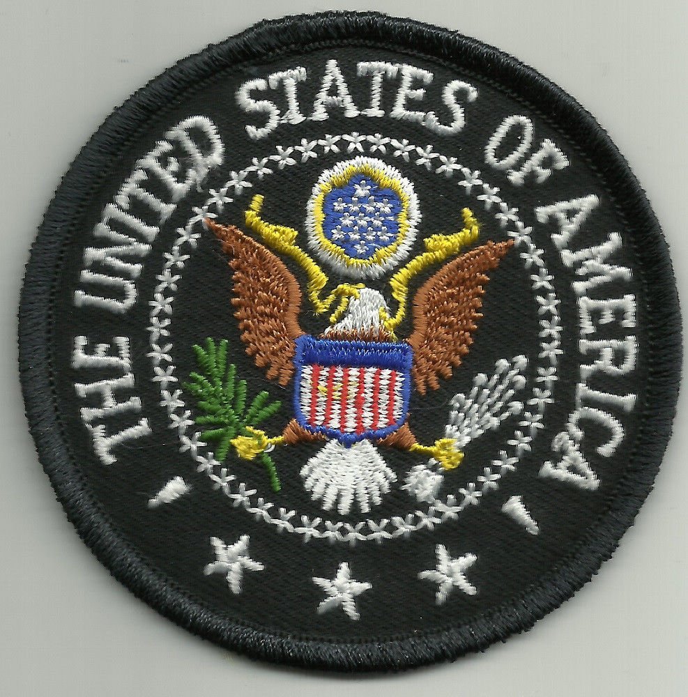 UNITED STATES OF AMERICA - PRESIDENTIAL SEAL MILITARY PATCH