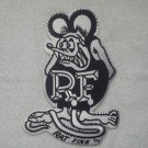 LARGE OFFICIALLY LICENSED ED "BIG DADDY" ROTH RAT FINK HOT ROD BACK PATCH BLACK LARGE OFFICIALLY LICENSED ED "BIG DADDY" ROTH RAT FINK HOT ROD BACK PATCH BLACK