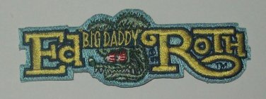 OFFICIALLY LICENSED ED "BIG DADDY" ROTH RAT FINK KUSTOM RAT HOT ROD RACER PATCH
