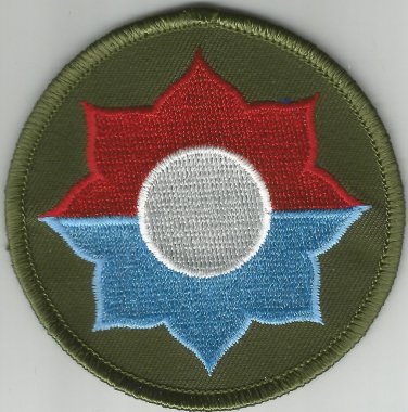 US ARMY 9th INFANTRY DIVISION - MILITARY PATCH