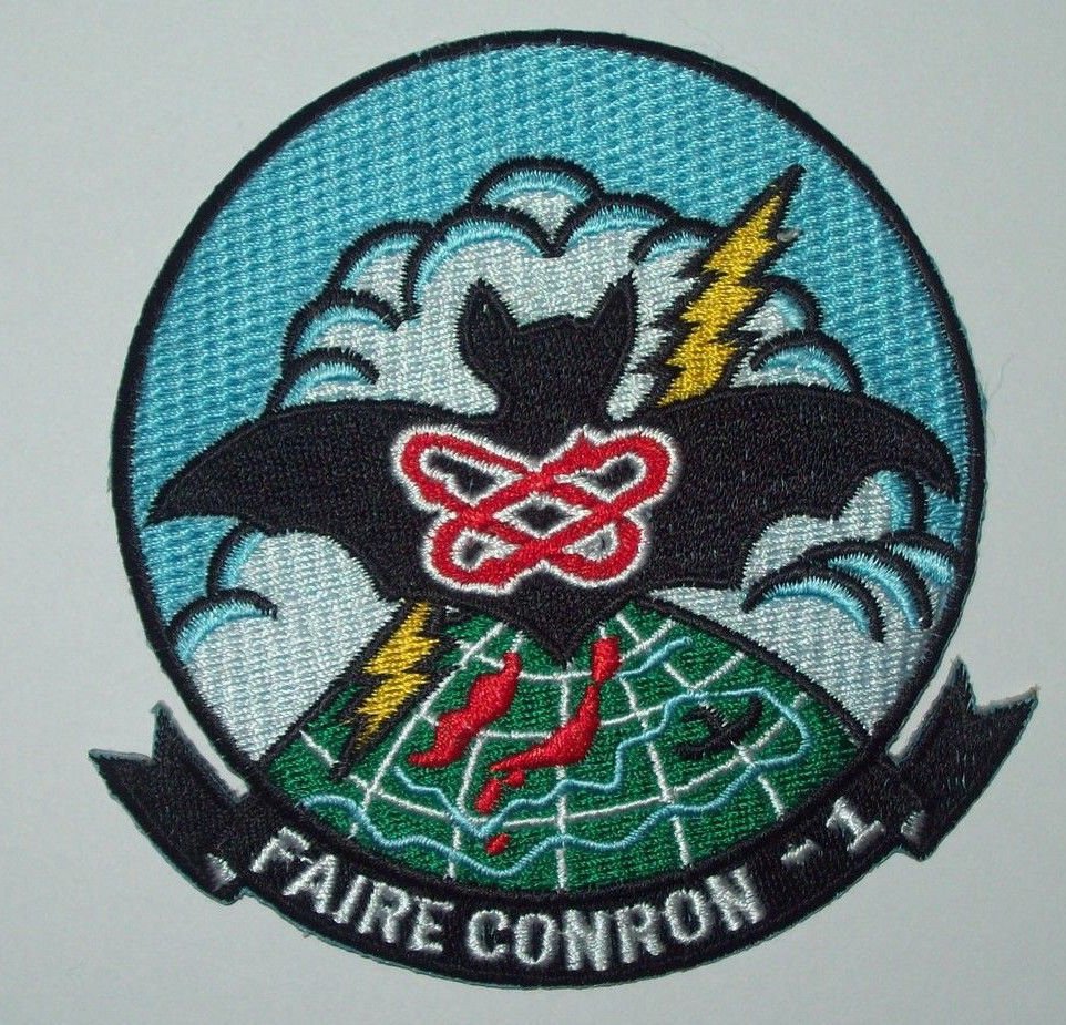 US Navy Fleet Air Reconnaissance Squadron FAIRECONRON Military Patch VQ-1