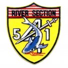 541 US Navy River Patrol Section Vietnam Military Patch PBR 541 US Navy River Patrol Section Vietnam Military Patch PBR