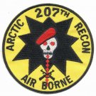 207th Airborne Infantry ARCTIC AIRBORNE Military Patch