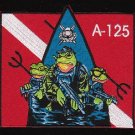 A-125 NAVY SEAL TEAM COMBAT DIVER UDT FROG PARTY MILITARY PATCH A-125 NAVY SEAL TEAM COMBAT DIVER UDT FROG PARTY MILITARY PATCH