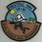 WESTPAC 1994 VF-31 TOMCATTERS MILITARY PATCH SUN SWEAT AND SHAWARMA FELIX CAT