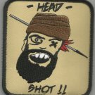 TALIBAN HUNTING SNIPER ONE SHOT ONE KILL HEAD SHOT VELCRO MORALE MILITARY PATCH TALIBAN HUNTING SNIPER ONE SHOT ONE KILL HEAD SHOT VELCRO MORALE MILITARY PATCH