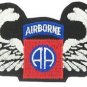US ARMY - 82nd AIRBORNE WINGS MILITARY PATCH