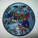 US ARMY 1st BRIGADE 1st CAVALRY SCOUTS MILITARY PATCH