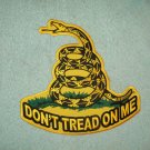 LARGE BACK PATCH DON'T TREAD ON ME SNAKE MOTORCYCLE BIKER JACKET VEST MILITARY LARGE BACK PATCH DON'T TREAD ON ME SNAKE MOTORCYCLE BIKER JACKET VEST MILITARY