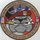 ARMY 2nd SQUADRON 82nd AVIATION REGIMENT D Co MILITARY PATCH DOG POUND OEF VIII