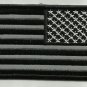 REFLECTIVE REVERSE AMERICAN FLAG BLACK MOTORCYCLEBIKER JACKETVEST MILITARY PATCH