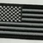 REFLECTIVE USA AMERICAN FLAG BLACK MOTORCYCLE BIKER JACKET VEST MILITARY PATCH