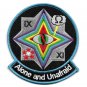 USAF CIA UAV Desert Prowler ALONE AND UNAFRAID Collectors Patch