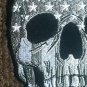 USA Skull Flag Blue Lives Thin Blue Line Law Enforcement Police Patch