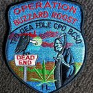 OPERATION BUZZARD ROOST FL. DEA TPD CPD POLICE PATCH