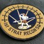 1ST. STRAT RECON SQ.SR-71 BLACKBIRD SKUNK WRKS NASA USAF SQUADRON MILITARY PATCH