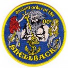 U.S. NAVY crossing of the Equator ANCIENT ORDER OF THE SHELLBACK Military Patch U.S. NAVY crossing of the Equator ANCIENT ORDER OF THE SHELLBACK Military Patch