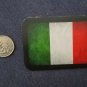 ALL Leather VINTAGE STYLE Italian Flag jacket vest hat SEW ON Patch