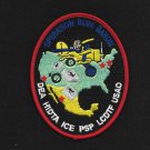 DEA HIDTA ICE PSP LCDTF USAO Operation Blue Baron Collectors POLICE PATCH DEA HIDTA ICE PSP LCDTF USAO Operation Blue Baron Collectors POLICE PATCH