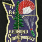 REDMOND Smokejumpers Region 6 (Washington/Oregon) Fire Dept. FIREFIGHTER Patch