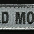 BAD MOFO Hook Back Law Enforcement Police Patch - ACU Dark