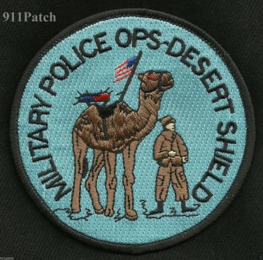 Military Police Ops - Desert Shield Patch