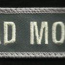 BAD MOFO Hook Back Law Enforcement Police Patch - ACU Light