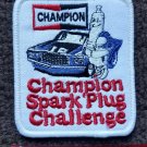 VINTAGE PATCH CHAMPION SPARK PLUG CHALLENGE RACING HOT ROD PATCH