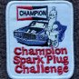 VINTAGE PATCH CHAMPION SPARK PLUG CHALLENGE RACING HOT ROD PATCH