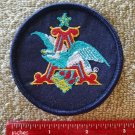 Vtg ANHEUSER-BUSCH Eagle Patch Sew On Budweiser Beer Biker PATCH Vtg ANHEUSER-BUSCH Eagle Patch Sew On Budweiser Beer Biker PATCH